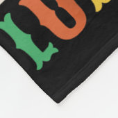 ナチョ平均ランチレディーチンコデマヨメキシコ フリースブランケット (角)