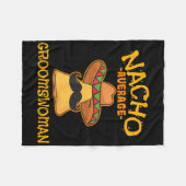 ナチョ平均人妻メキシコ人Cinco De Mayo Fi フリースブランケット (正面(横))