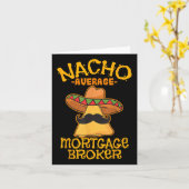 ナチョ平均住宅モーゲージブローカーエージェントローンCinco De カード (黄色い花)