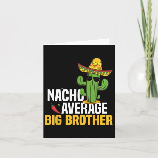 ナチョ平均兄Cinco De Mayo Mexican Fi カード (正面)