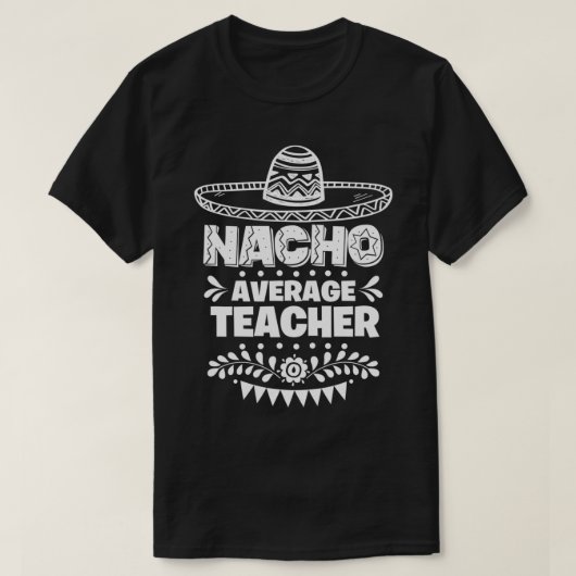 ナチョ平均先生おもしろいギフトシンコデマヨ Tシャツ (デザイン正面)