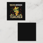 ナチョ平均先生シンコデマヨメキシコフェスタ スクエア名刺 (正面/裏面)