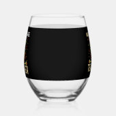 ナチョ平均先生シンコデマヨメキシコフェスタ ステムなしワイングラス (左)