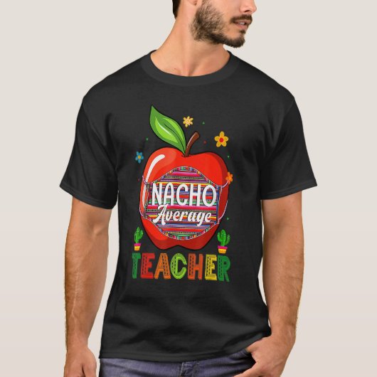 ナチョ平均先生シンコデマヨメキシコフェスタ Tシャツ (正面)