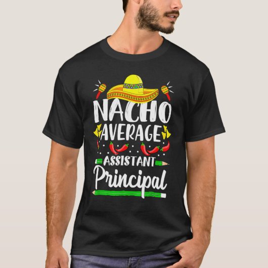 ナチョ平均副校長Cinco De Mayo Te Tシャツ (正面)