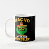 ナチョ平均力士メおもしろいキシカンCinco De Mayo コーヒーマグカップ (左)