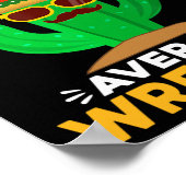 ナチョ平均力士メおもしろいキシカンCinco De Mayo ポスター (角)