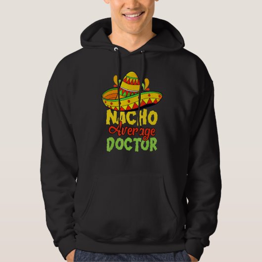 ナチョ平均医師Cinco De Mayoメキシコマッチン パーカ (正面)
