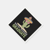 ナチョ平均卒業サボテン卒業メキシコ スタンダードカクテルナプキン (角)