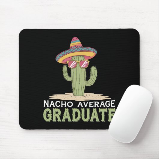 ナチョ平均卒業サボテン卒業メキシコ マウスパッド (マウス)
