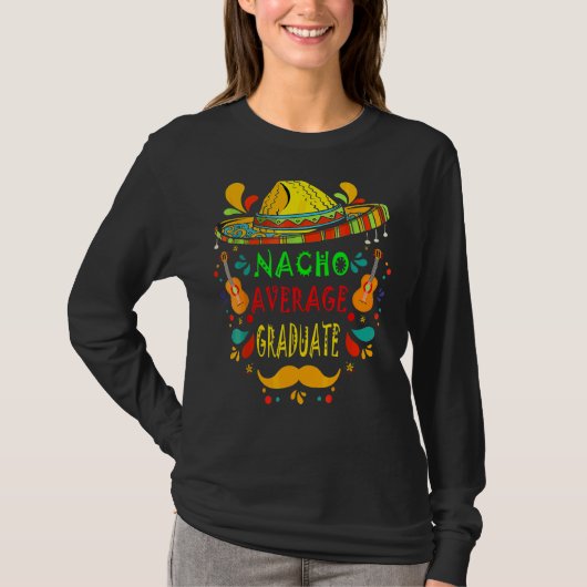ナチョ平均卒業メキシコCinco De Mayo Fiest Tシャツ (正面)