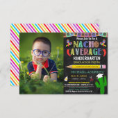 ナチョ平均卒業招待状 招待状 (正面/裏面)