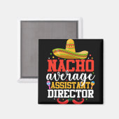 ナチョ平均即時監督メキシコのシンコデマヨ マグネット (正面/裏面)