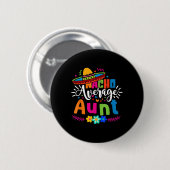 ナチョ平均叔母Auntie Cinco De Mayo Mexican Fi 缶バッジ (正面&裏面)
