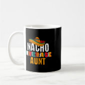 ナチョ平均叔母Cinco De Mayo おもしろい Mexican Lat コーヒーマグカップ (左)