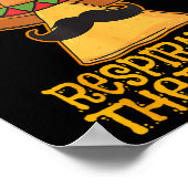 ナチョ平均呼吸セラピストRt喘息Cinc ポスター (角)