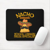 ナチョ平均学校図書館メディアスペシャリストCinc マウスパッド (マウス)