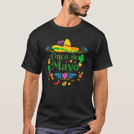 ナチョ平均孫かわいいシンコデマヨ Tシャツ (正面)