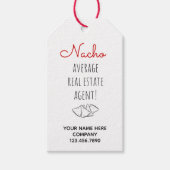 ナチョ平均実在不動産業者 ギフトタグ (正面)