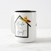 ナチョ平均実在不動産業者 ツートーンマグカップ (正面左)