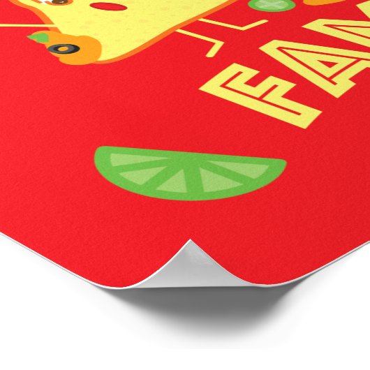 ナチョ平均家族 ポスター (角)