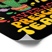 ナチョ平均幼稚園先生シンコデマヨメシ ポスター (角)