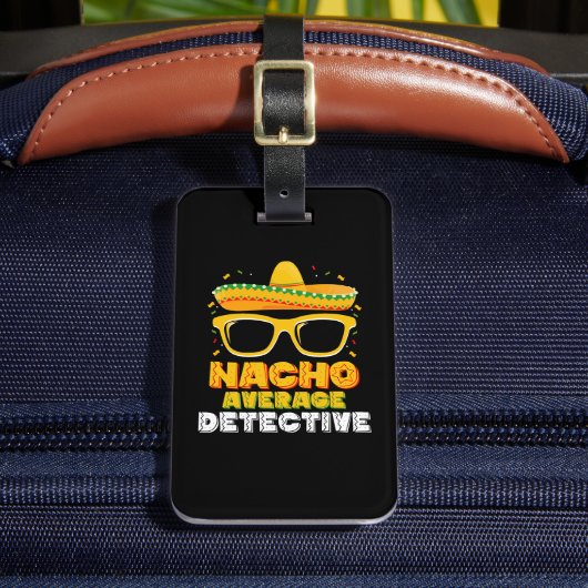 ナチョ平均探偵Cinco de Mayo ラゲッジタグ (正面インサイチュ2)