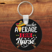 ナチョ平均救急ルームナースシンコデマヨ キーホルダー (正面)