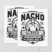 ナチョ平均整形外科ナース (正面/裏面)