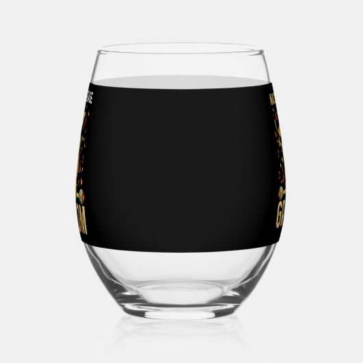 ナチョ平均新郎メキシコ人の夫シンコデマヨ ステムなしワイングラス (右)