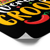 ナチョ平均新郎新郎Cinco De Mayoメキシコ家族M ポスター (角)