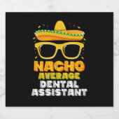 ナチョ平均歯科助手Cinco De Mayo ビールラベル (シングルラベル)