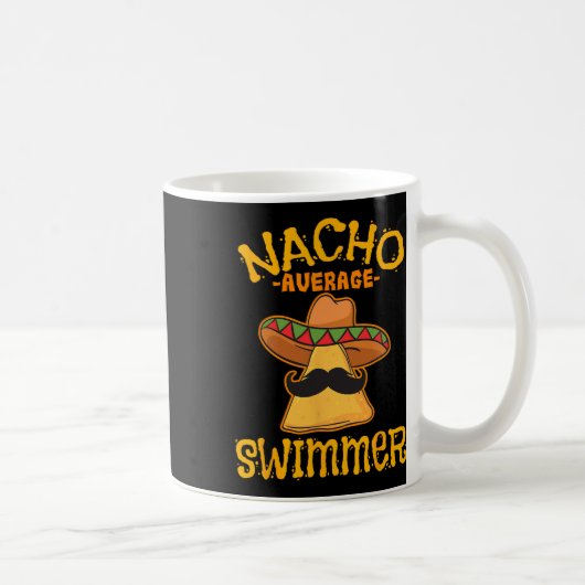 ナチョ平均泳ぐ人シンコデマヨメキシコフェスタ コーヒーマグカップ (右)