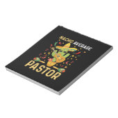 ナチョ平均牧師の宗教指導者Cinco De May ノートパッド (回転)