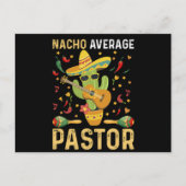 ナチョ平均牧師の宗教指導者Cinco De May ポストカード (正面)