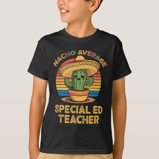 ナチョ平均特殊Ed先生メキシカンコDe Tシャツ (正面)