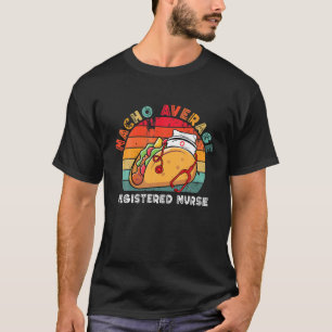 ナチョ平均登録ナース聴診器Cinco D Tシャツ