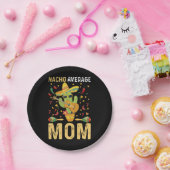 ナチョ平均的なママのユーモア母メキシカンおもしろいジョーク ペーパープレート (パーティー)