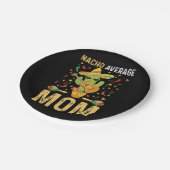 ナチョ平均的なママのユーモア母メキシカンおもしろいジョーク ペーパープレート (アングル)