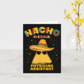 ナチョ平均的な医師Istant Cinco De Mayo カード (黄色い花)