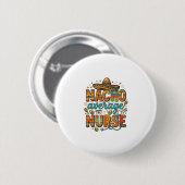 ナチョ平均看護師フィエスタベクターTシャツデザイン_1 缶バッジ (正面&裏面)