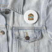 ナチョ平均看護師フィエスタベクターTシャツデザイン_1 缶バッジ (インサイチュ)