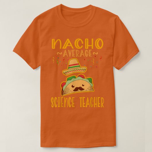 ナチョ平均科学先生Tee Mexican Fiesta Tシャツ (デザイン正面)