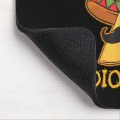 ナチョ平均聴覚学者Cinco De Mayo Fiesta マウスパッド (コーナー)
