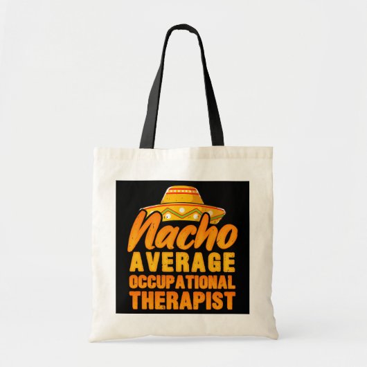 ナチョ平均職業セラピストシンコデ トートバッグ (正面)