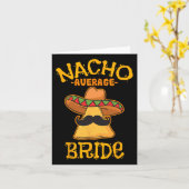 ナチョ平均花嫁メキシコシンコデマヨフィエスタ カード (黄色い花)
