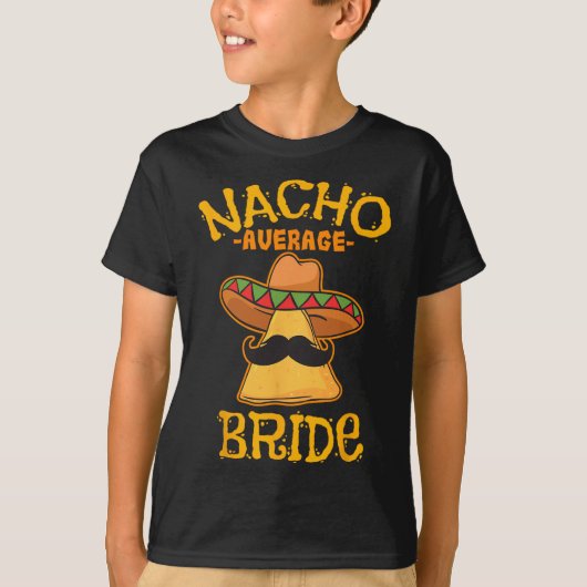 ナチョ平均花嫁メキシコシンコデマヨフィエスタ Tシャツ (正面)