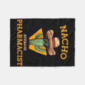 ナチョ平均薬剤師メキシコのCinco De Mayo フリースブランケット (正面(横))
