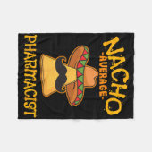 ナチョ平均薬剤師メキシコCinco De Mayo Fie フリースブランケット (正面(横))