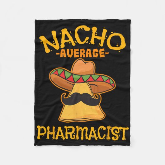 ナチョ平均薬剤師メキシコCinco De Mayo Fie フリースブランケット (正面)